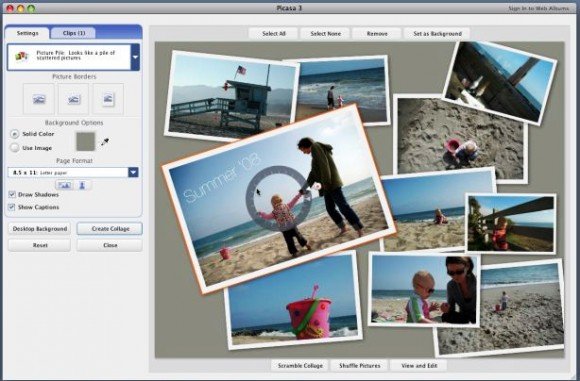 Free picasa photo software download